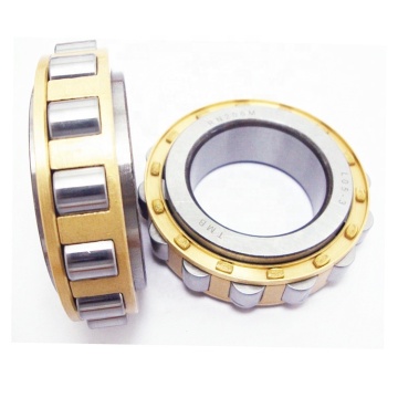 RN206 and RN206M Cylindrical Roller Bearings with Brass Cage, 30x53.5x16mm