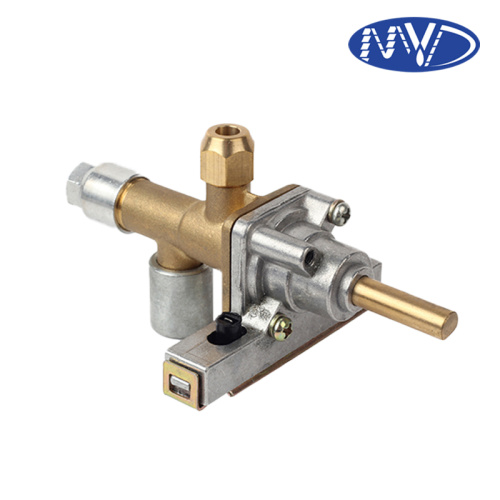 Low-pressure flameout safety valve for household use