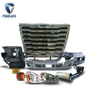 Replacement American Truck Parts 21-26020-006 21-26020-011 Black Central Bumper for FREIGHTLINER COLUMBIA