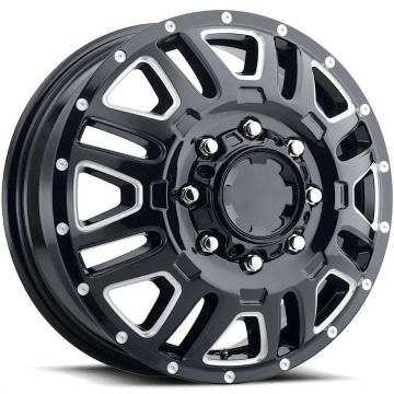 JZカスタム人気ホットセールスOEM 4x4ホイール：22-30インチポリッシュ/ブラックフォードデュアルホイールデュアル合金