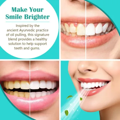 Wholesale Natural Organic Mouthwash 236ml - Fresh Breath Coconut Mint for Mouth & Gum Health