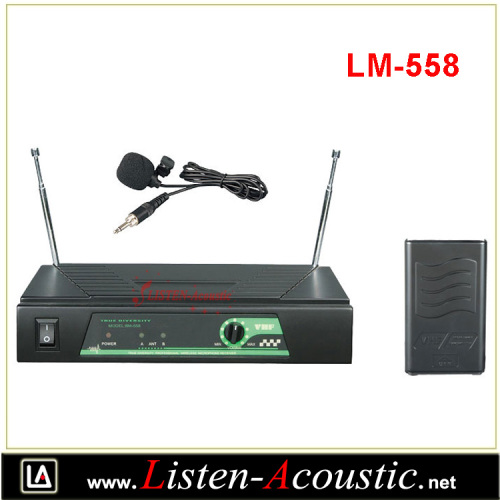 LM-558 VHF Wireless Microphone with Microphone Receiver