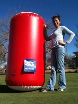 Inflatable Paintball Bunker Cylinder