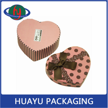 Elegant Heart Shaped Gift Packaging Box