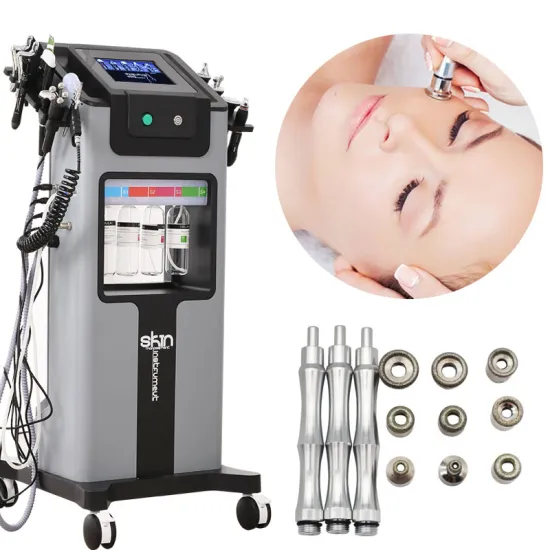 Oxygen Jet Aqua 9-in-1 Hydra Beauty Dermabrasion Skin Spa Machine