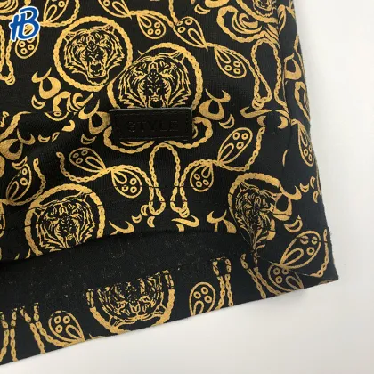 New Design Complex Pattern Polo Shirts For Men