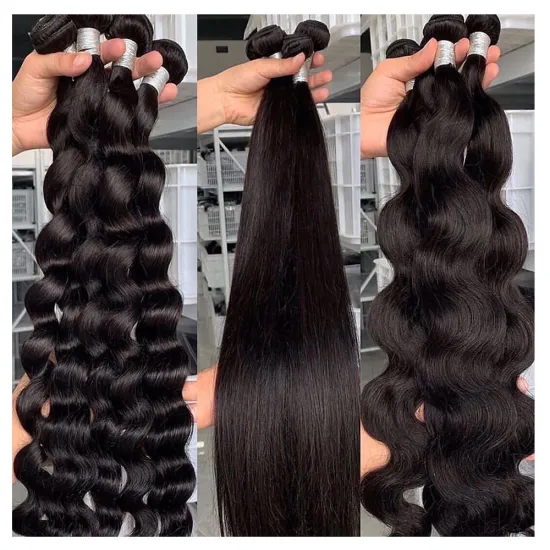 12A Grade High Quality Double Drawn Raw Virgin Cuticle Aligned Human Hair Bundles,Human Hair Extension Vendors