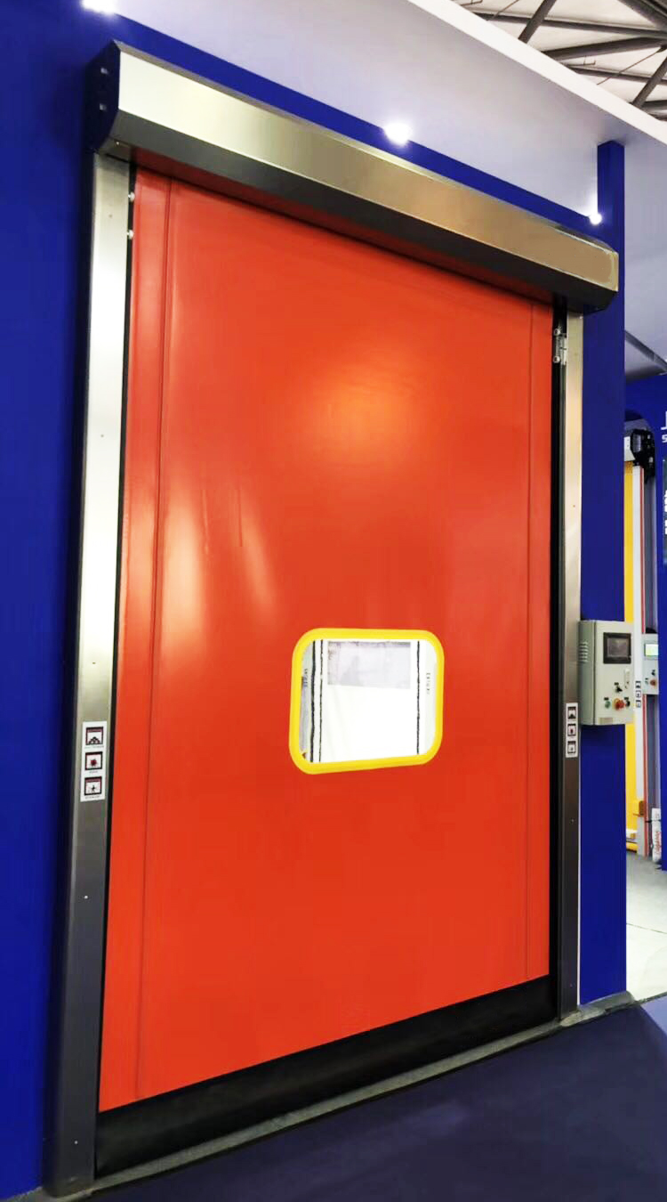 PVC Auto Self Repair Fast Roll Up Door