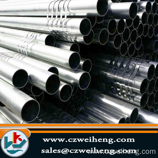 Welded Steel Pipe, Length Ranging from 5.8