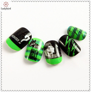 2014 hot sale fashion design nail art fake nail tips