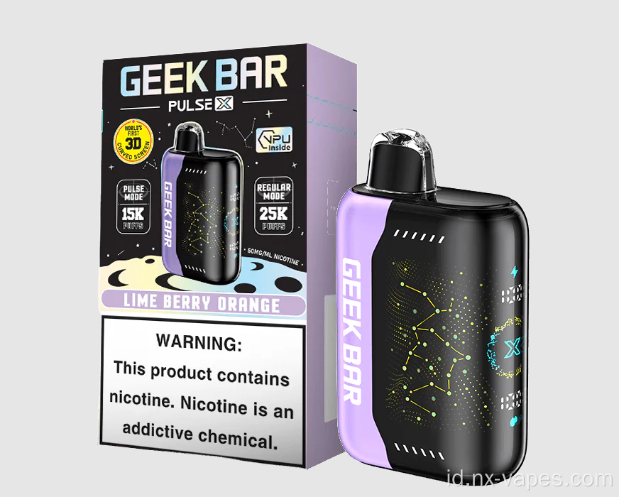 Geek bar pulsa x 25k puffs kami