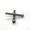 Torx recessed pan head screw with flat tail