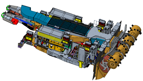 EJM340/4-4 Integrated Bolt and Tunneling Machine
