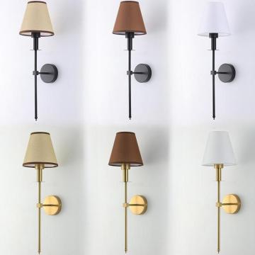 Lampe murale vintage rétro brun pour décoration d'appartement en duplex