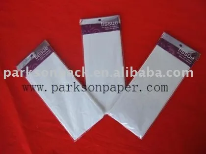 white/color tissue paper
