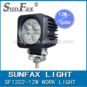SUNFAX 2.5" 12w IP67 flood / spot beam led driving work light for truck, motorcycle