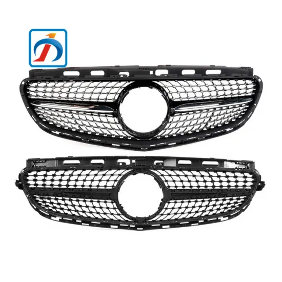 Sport Style Front Bumper Grill for Mercedes-Benz E-Class E200 E250 E300 E550 W212 Diamond Design