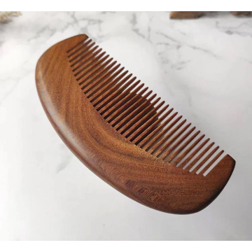 Handmade Wooden Comb With Soft Lines