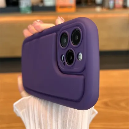 OEM ODM Simple Soft TPU Shockproof Phone Cases for iPhone 15 Pro Max, 14, 13 Pro, 12 Pro, 11