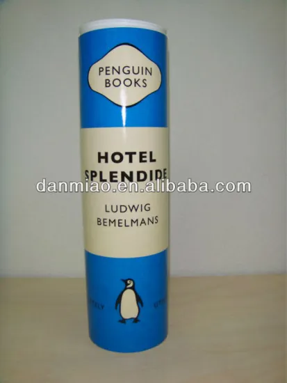 New design glossy round tube box with plastic lids