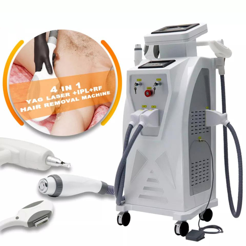 NEW 3 in 1 Ipl Shr Opt Hair Removal Elight RF Face Lifting Nd Yag Tattoo Removal Laser Beauty Machine