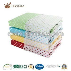 100% cotton spot printed bed linen set/duvet cover set
