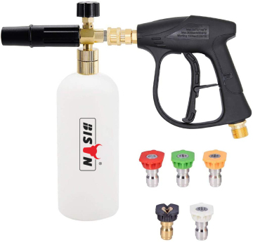 Pressure Washer Snow Foam Cannon Lance with Nozzle Tip