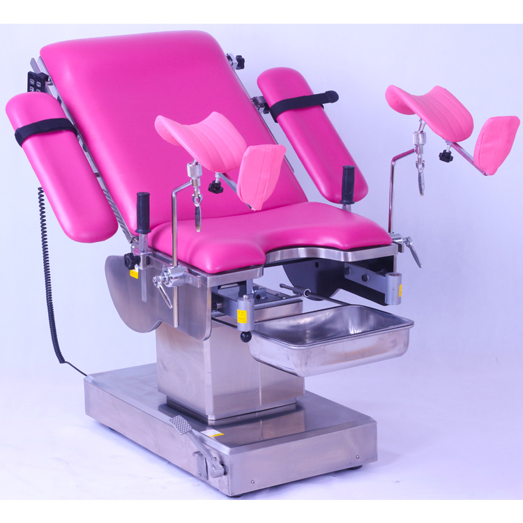 Electric Woman Exam Table with CE and ISO