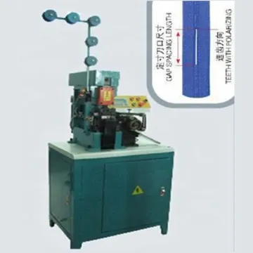 Automatic Nylon Gapping Zipper Stripping Machine
