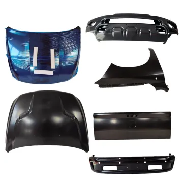 Tail Gate and Front Bumper Body Kit for Dodge Ram 1500 TRX - Metal Parts Replacement