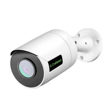 5MP POE Outdoor Security Camera with Night Vision and Audio