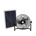 10/16 polegadas de 30w em casa portátil ventilador solar recarregável