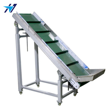 Material hopper climbing line