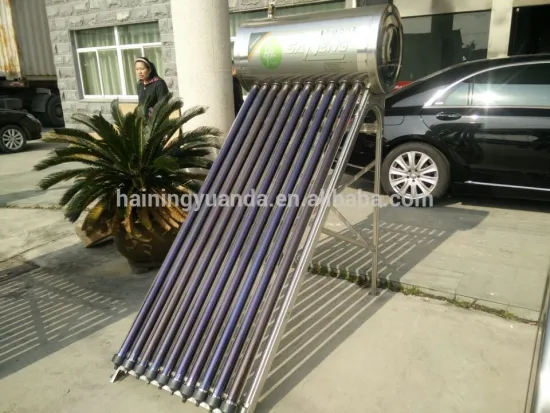 Stainless steel Vacuum Tube Compact Pressurized Solar water heater