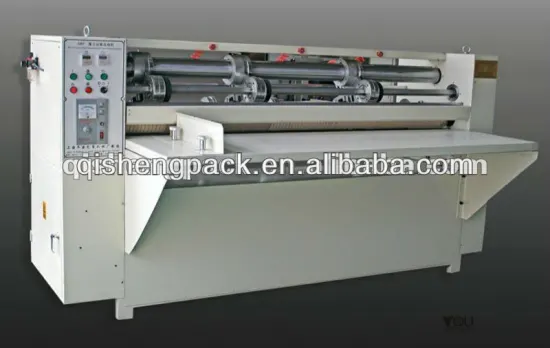 corrugated paperboard thin blade slitter scorer,carton box producer