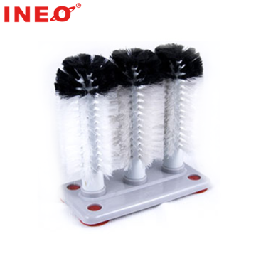 Multifunctional Water Bottle Cleaning Brush with Suction Base for Glasses and Bottles