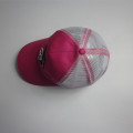 Girls Fashion Rubber Print Mesh Cap