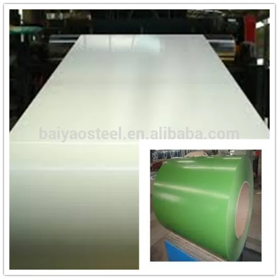 with Ral Color PPGL prepainted steel sheets