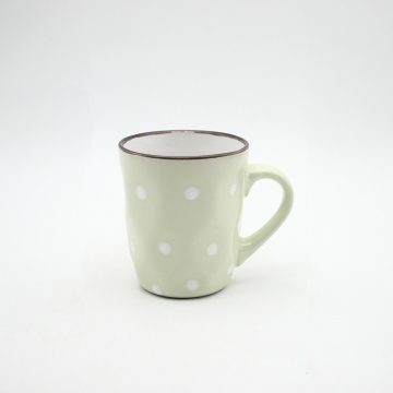 Caneca de café cerâmica de argila minimalista moderna 850ml