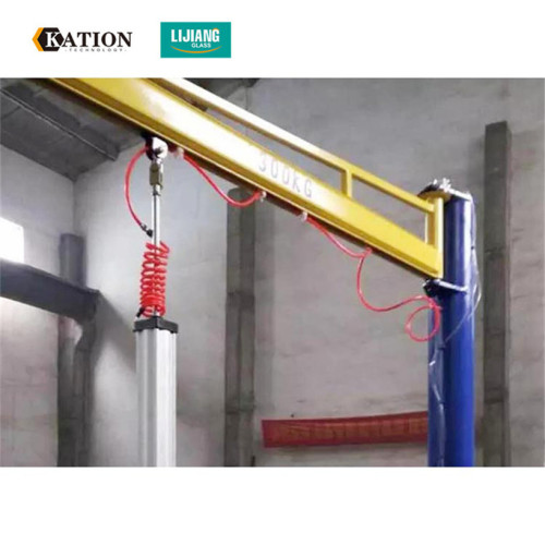 Automatic glass lifter machine for loading glass