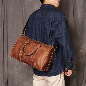 Men's High-Quality Retro Genuine Leather Shoulder Bag