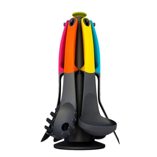 High Quality OEM Heat Resistant Eco-Friendly Reusable Kitchen Utensil Set