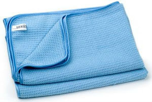 Toalla de microfibra de peluche Waffle Microfibra Toalling Toalling Pulishing Paño
