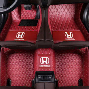 Full Wrap 3D Auto Luxus Fußmatten für Honda Alle Modelle