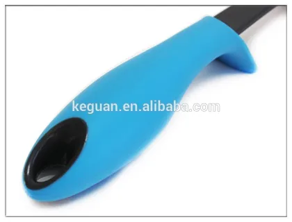 KG-0001 food grade TPR handle nylon fast food kitchen utensils