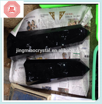 world best selling new products Natural obsidian wand one point crystal wand