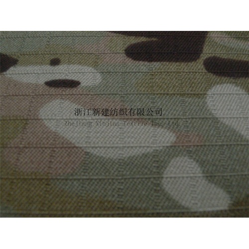 Rip-Stop CVC Woodland Camouflage Fabric