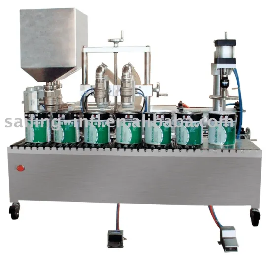 Piston Type Semi-Automatic Liquid Filler