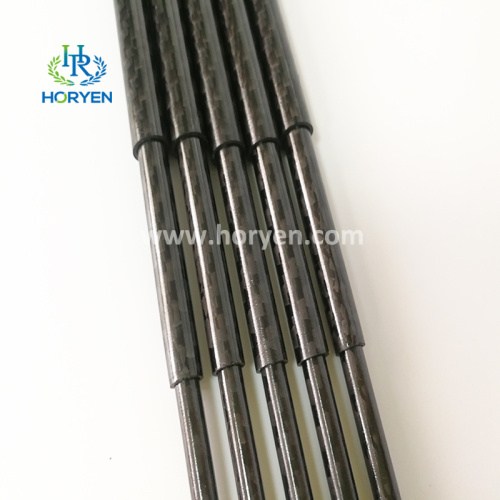 Custom 3k window cleaning telescoping carbon fiber tubes