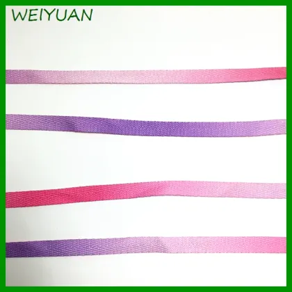 Free samples flat custom flat change color shoelace
